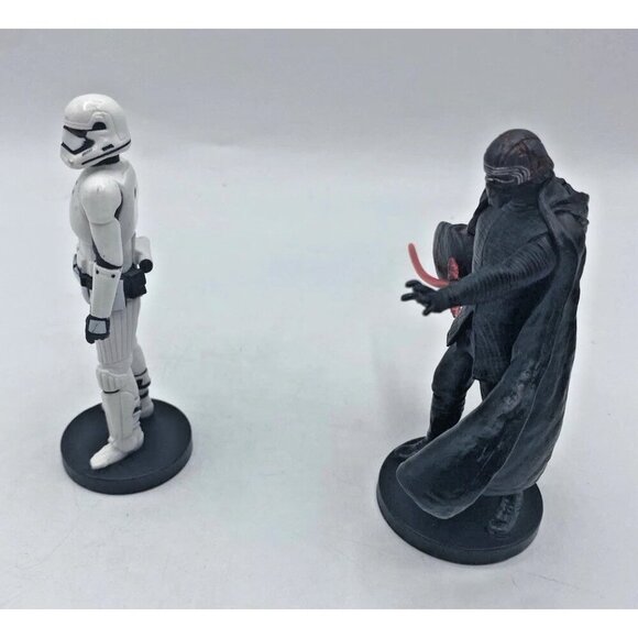 Star Wars Action Figure Lot of 2 Treadspeeder & Supreme Leader Kylo Ren Lucas - Picture 2 of 11